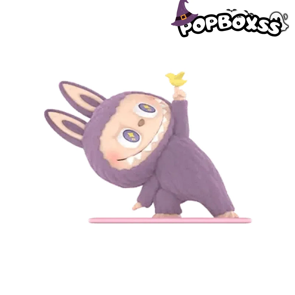THE MONSTERS [Labubu] Lazy Yoga Series Figures - POP BOX