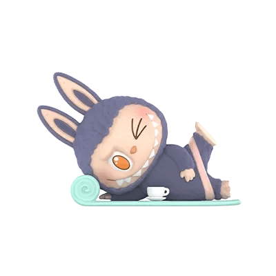 THE MONSTERS [Labubu] Lazy Yoga Series Figures - POP BOX