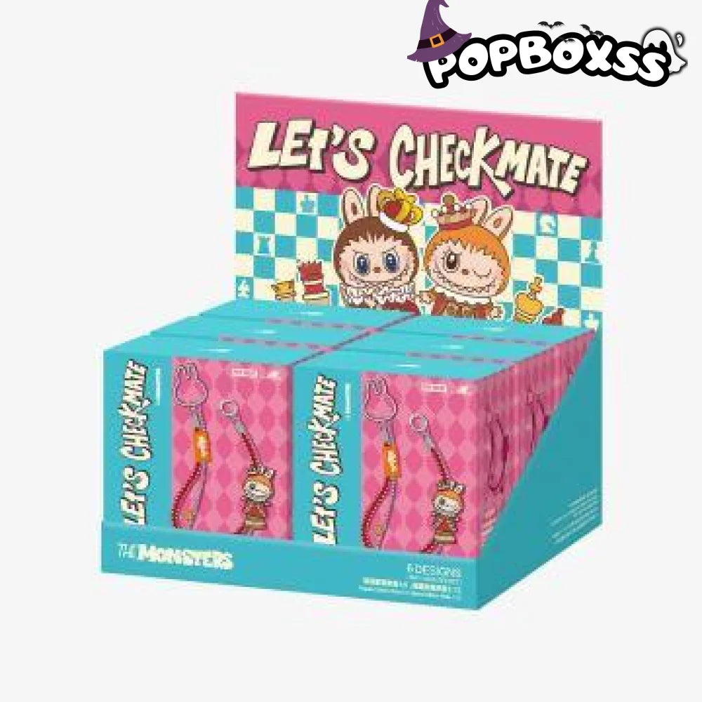 The Monsters Labubu Let's Checkmate Series Pendant Blind Box - POP BOX