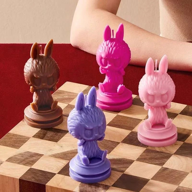 The Monsters Labubu Let's Checkmate Series Scented Candles. Blind Box - POP BOX
