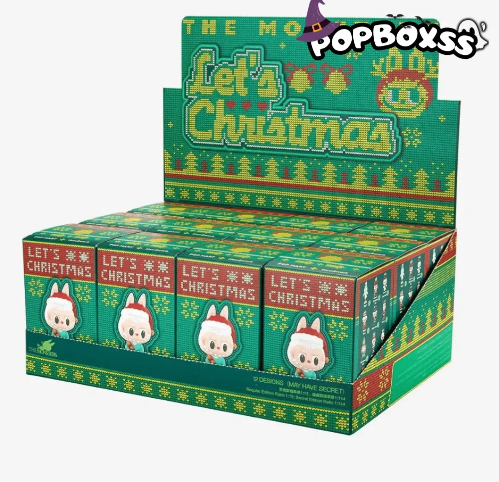 THE MONSTERS LABUBU Let's Christmas Series Figures, Blind Box (PRE - ORDER) - POP BOX