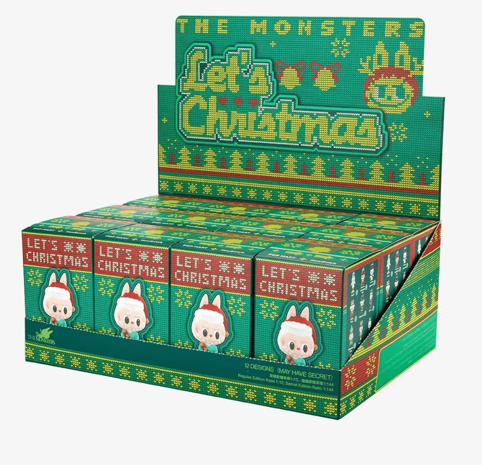 THE MONSTERS LABUBU Let's Christmas Series Figures, Blind Box (PRE - ORDER) - POP BOX