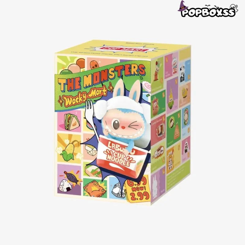 THE MONSTERS LABUBU Wacky Mart Series Figures. Blind Box - POP BOX