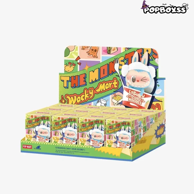THE MONSTERS LABUBU Wacky Mart Series Figures. Blind Box - POP BOX