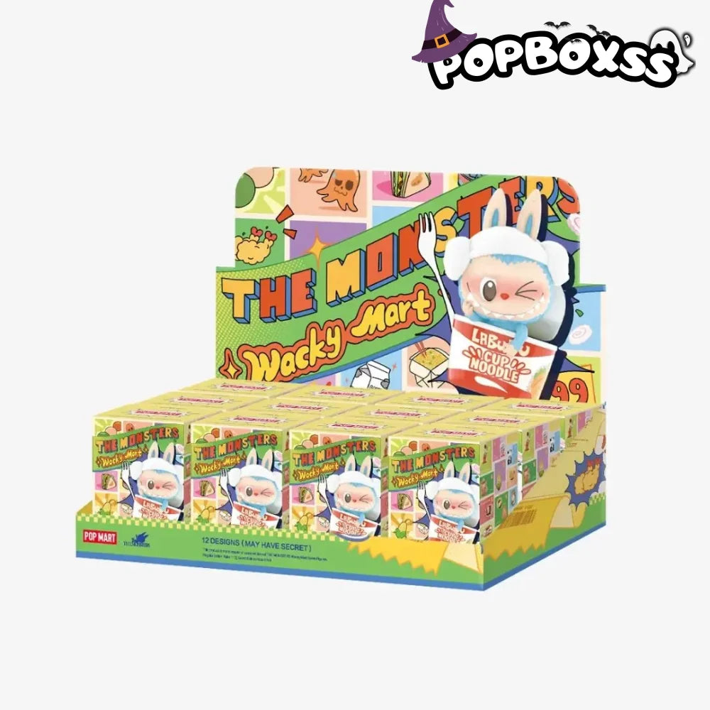 THE MONSTERS LABUBU Wacky Mart Series Figures. Blind Box - POP BOX