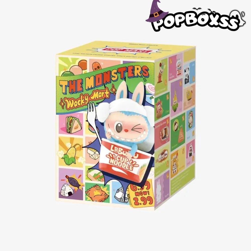THE MONSTERS LABUBU Wacky Mart Series Figures. Blind Box - POP BOX