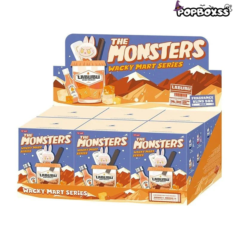 THE MONSTERS LABUBU Wacky Mart Series Fragrance Blind Box - POP BOX