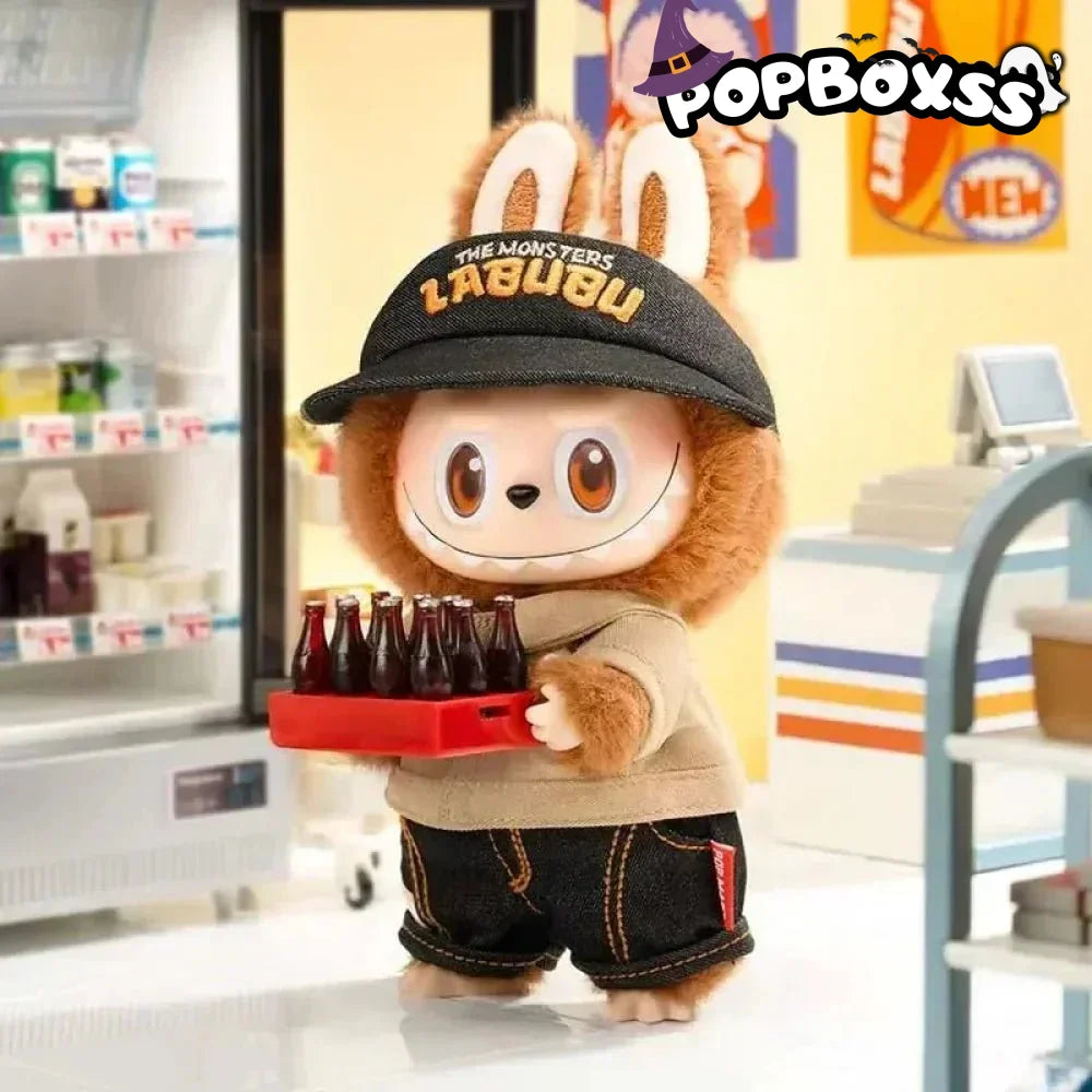 THE MONSTERS Labubu Wacky Mart Series Plush. Hanging Card THE MONSTERS Labubu Wacky Mart - POP BOX