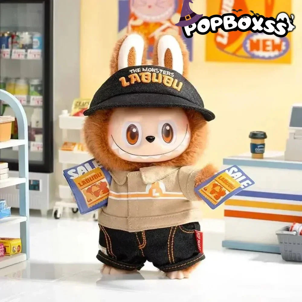 THE MONSTERS Labubu Wacky Mart Series Plush. Hanging Card THE MONSTERS Labubu Wacky Mart - POP BOX