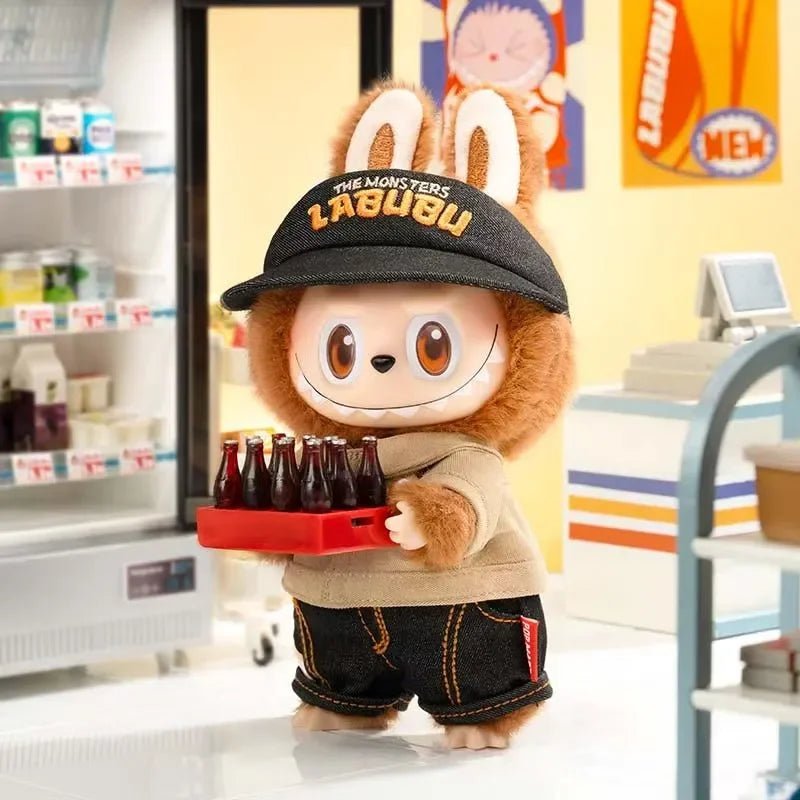 THE MONSTERS Labubu Wacky Mart Series Plush. Hanging Card THE MONSTERS Labubu Wacky Mart - POP BOX
