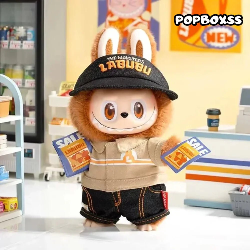 THE MONSTERS Labubu Wacky Mart Series Plush. Hanging Card THE MONSTERS Labubu Wacky Mart - POP BOX