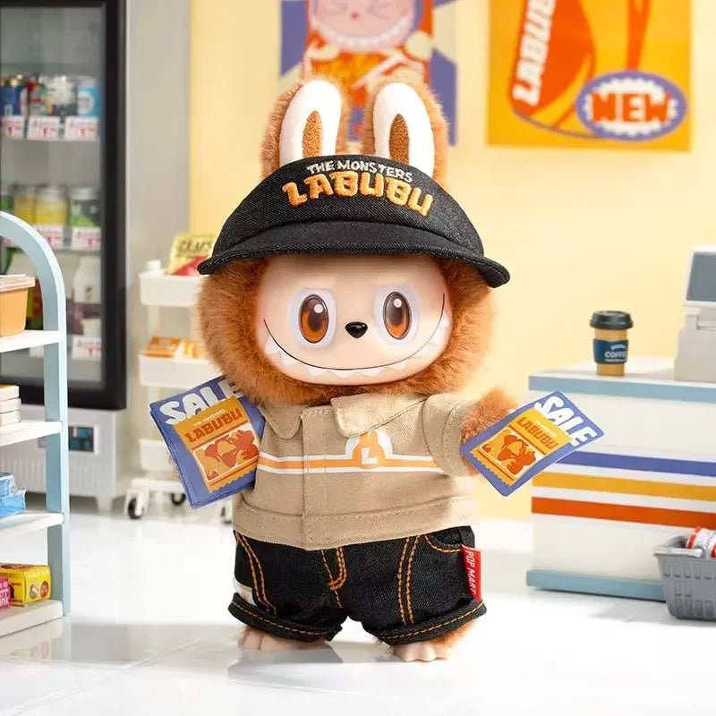 THE MONSTERS Labubu Wacky Mart Series Plush. Hanging Card THE MONSTERS Labubu Wacky Mart - POP BOX