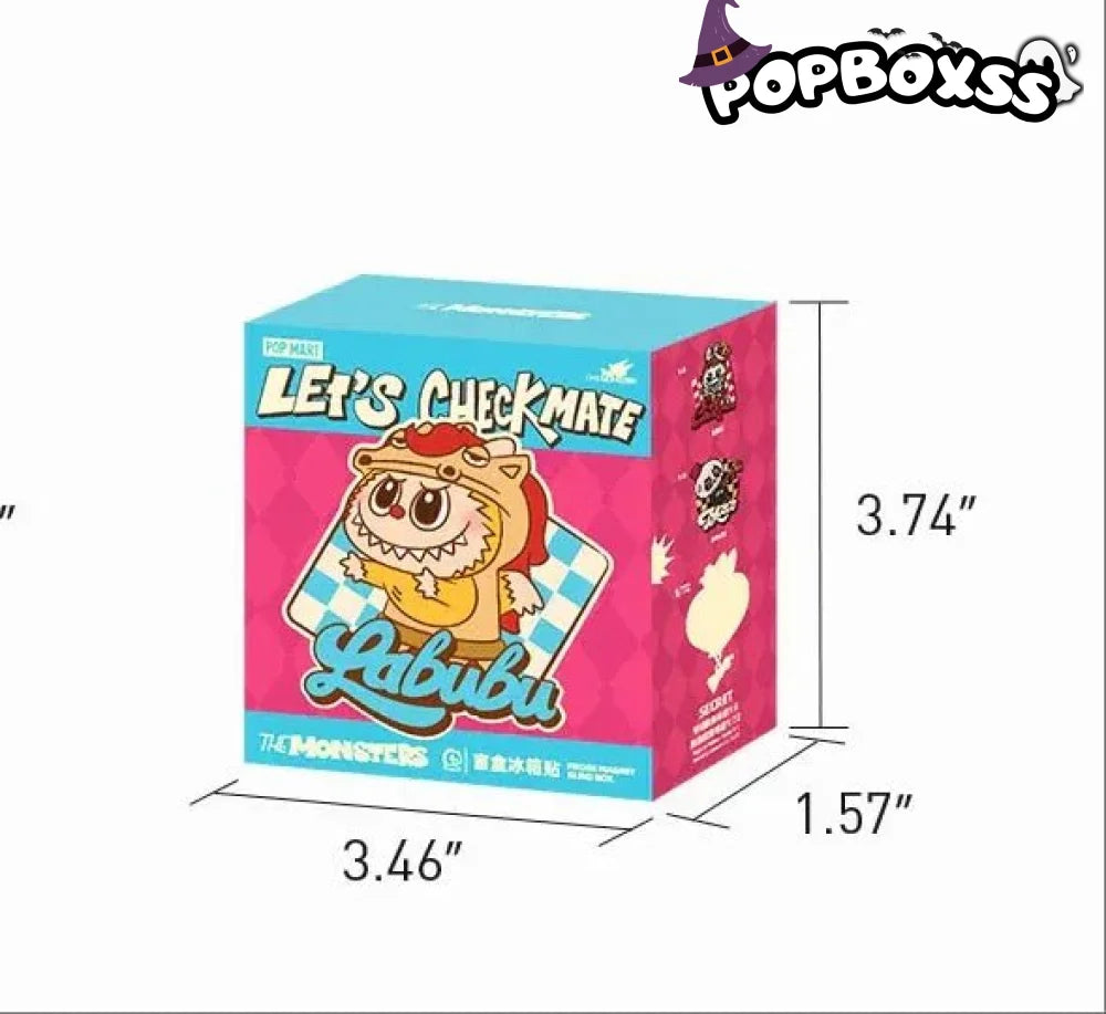 THE MONSTERS Let's Checkmate Series.Fridge Magnet Blind Box - POP BOX