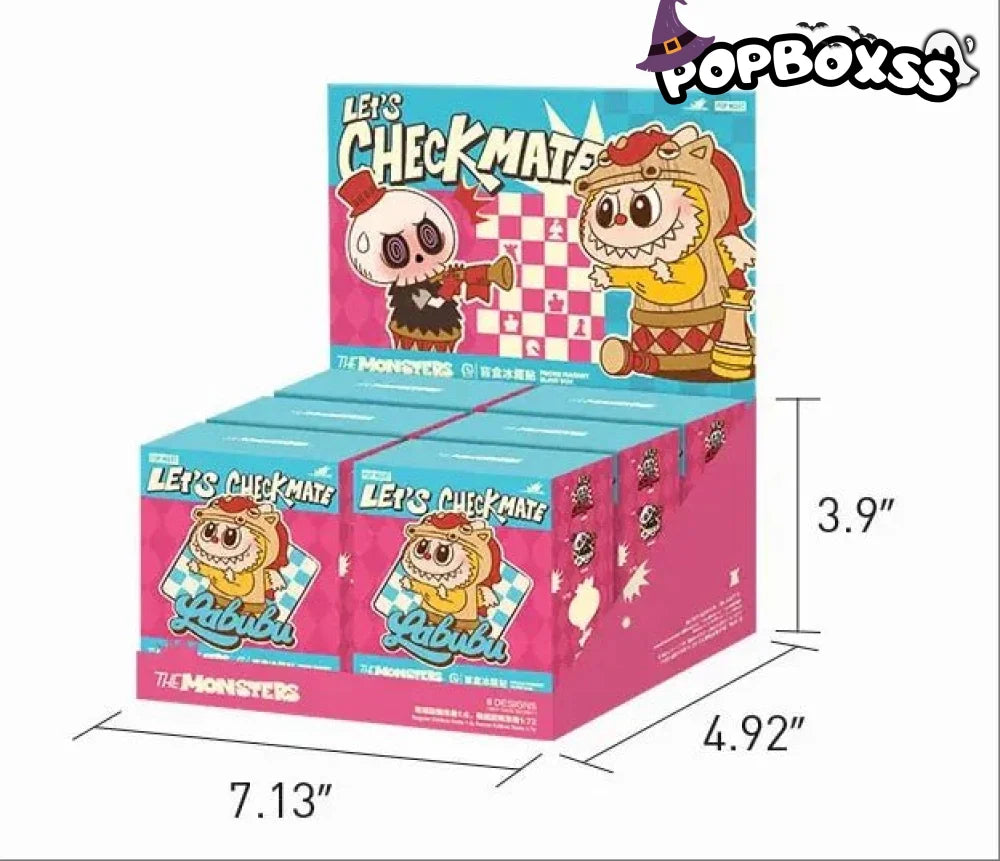 THE MONSTERS Let's Checkmate Series.Fridge Magnet Blind Box - POP BOX