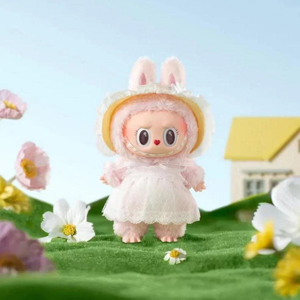 The Monsters Mokoko Fall Into Spring Series Pendant & Vinyl Plush Doll. Mokoko V2 - POP BOX