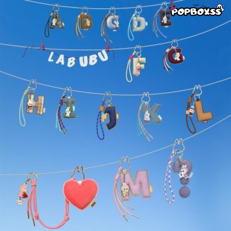 THE MONSTERS Pin for Love Series - Letter Pendant Blind Box - POP BOX