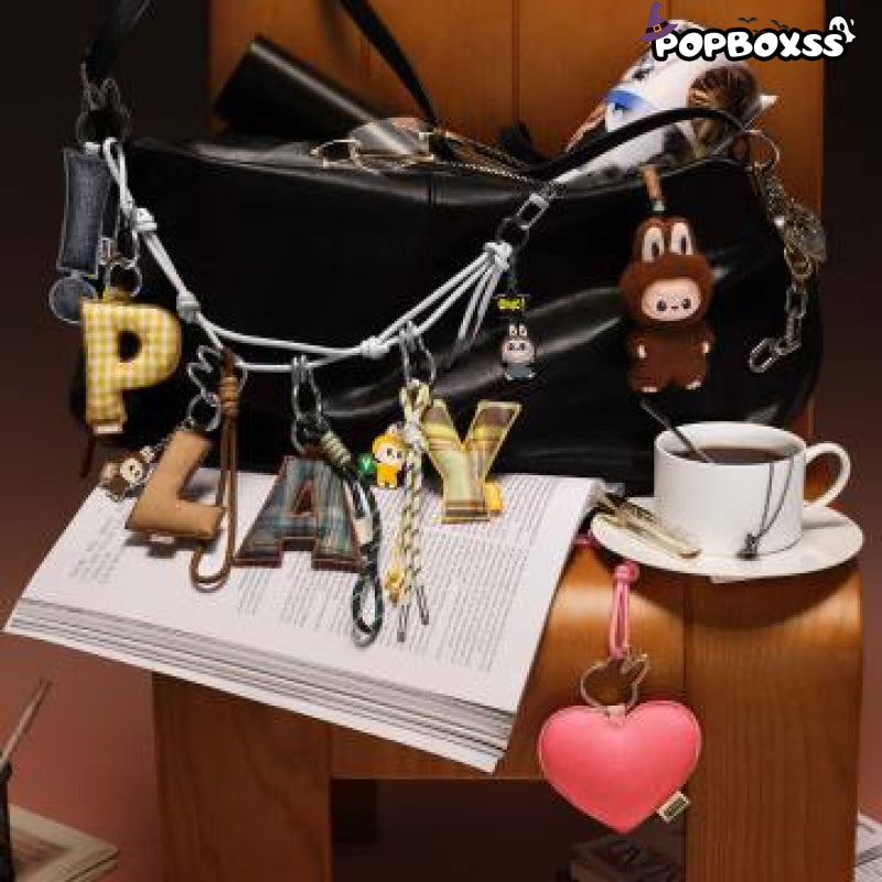 THE MONSTERS Pin for Love Series - Letter Pendant Blind Box - POP BOX