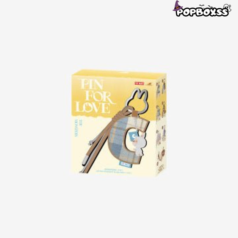 THE MONSTERS Pin for Love Series - Letter Pendant Blind Box - POP BOX