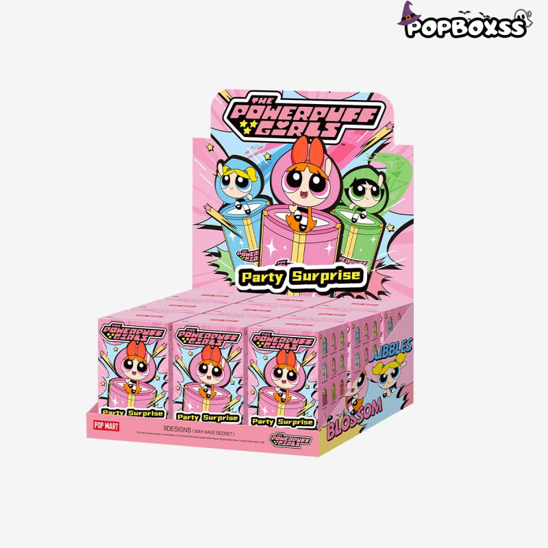 The Powerpuff Girls Party Surprise Series Figures Blind Box (PRE-ORDER) 1 SET (9 BOXES)