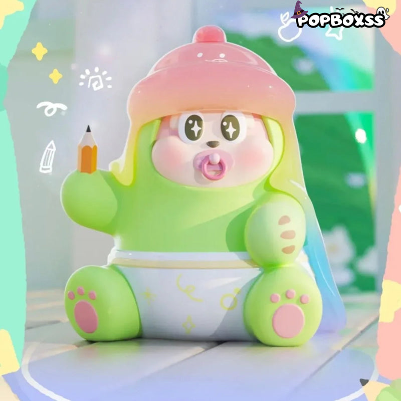 THE SLLO Dinosaur Series PVC Figures. Fuzzy Blind Box - POP BOX