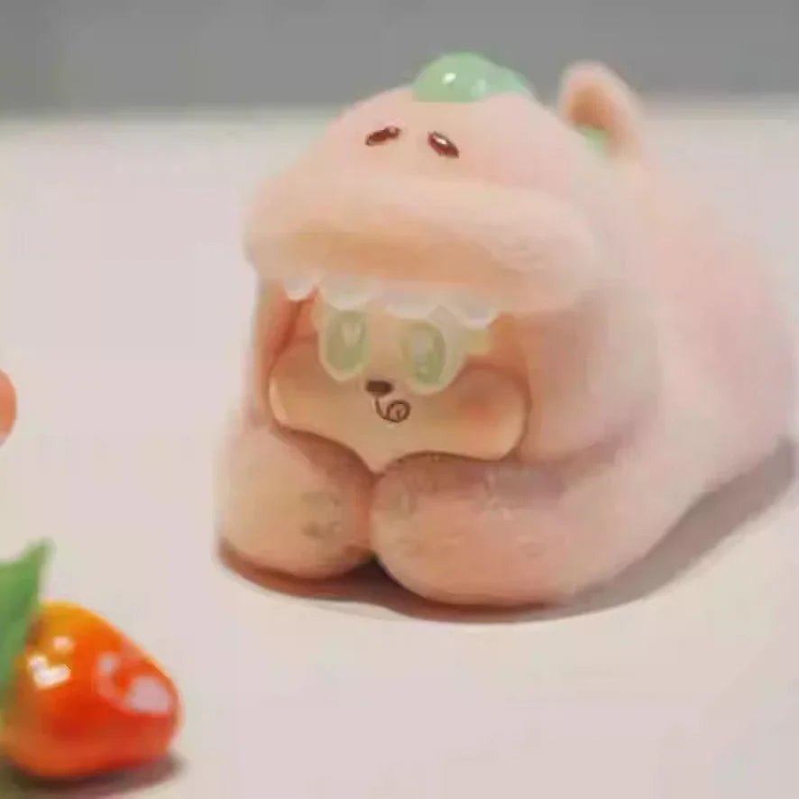 THE SLLO Dinosaur Series PVC Figures. Fuzzy Blind Box - POP BOX