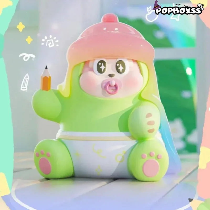 THE SLLO Dinosaur Series PVC Figures. Fuzzy Blind Box - POP BOX