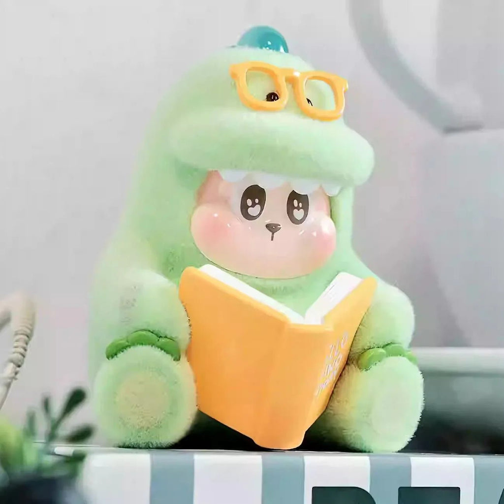THE SLLO Dinosaur Series PVC Figures. Fuzzy Blind Box - POP BOX