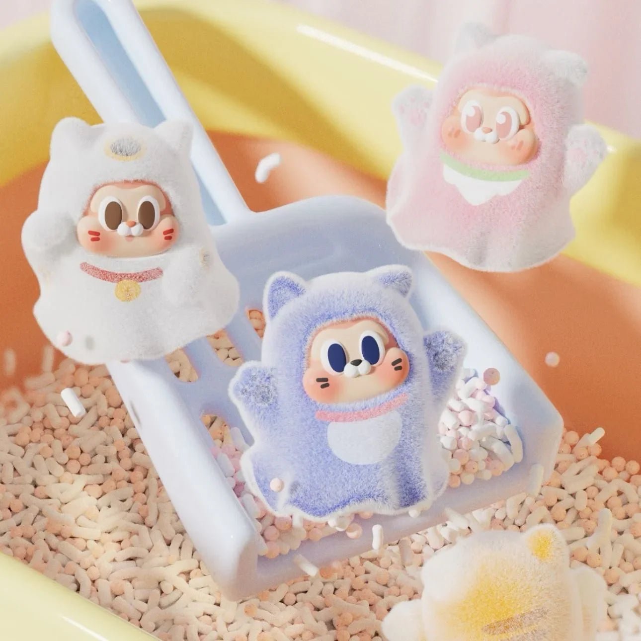 THE SLLO OH MY CAT Series Mini Beans Figures, Blind Bag - POP BOX
