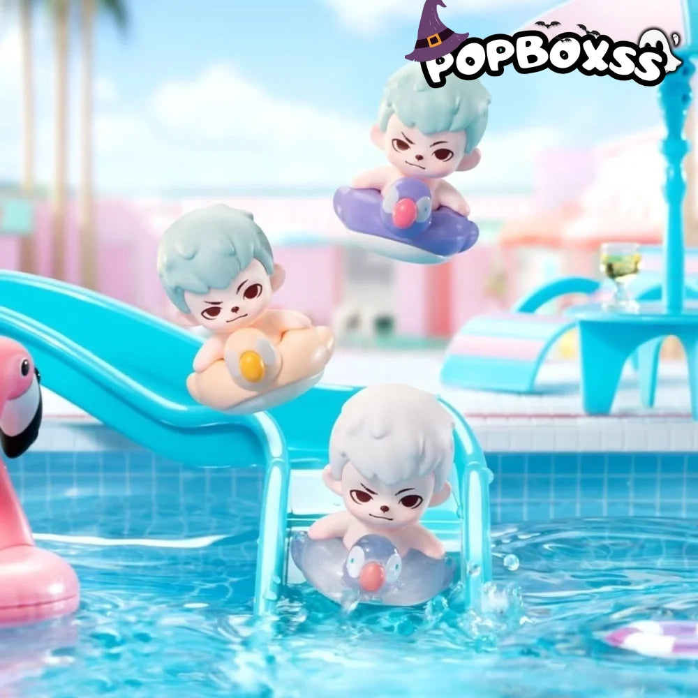 TNTSPACE Pool Party Series Mini Beans Figures, Blind Bag - POP BOX