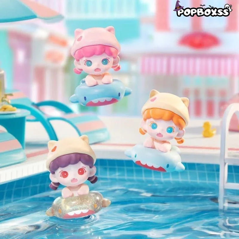 TNTSPACE Pool Party Series Mini Beans Figures, Blind Bag - POP BOX