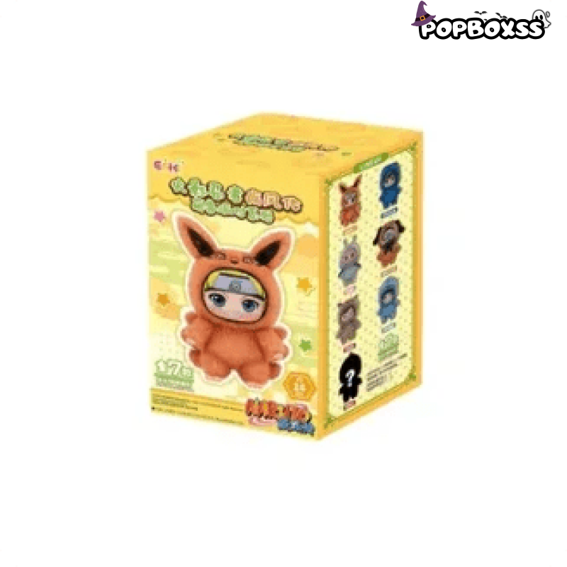 TOPTOY Naruto Shippuden Cute Beast Party Series Vinyl Plush Naruto Kakashi Uchi Blind Box - POP BOX
