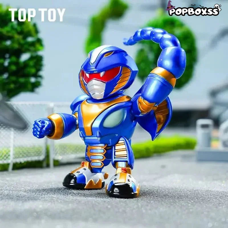 TOPTOYBN FQ Iron Armor Little Treasure Blind Box Second Bomb Kabuda Shark Fish Chili Pepper - POP BOX