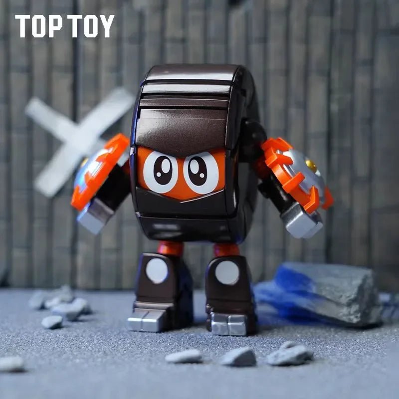 TOPTOYBN FQ Iron Armor Little Treasure Blind Box Second Bomb Kabuda Shark Fish Chili Pepper - POP BOX