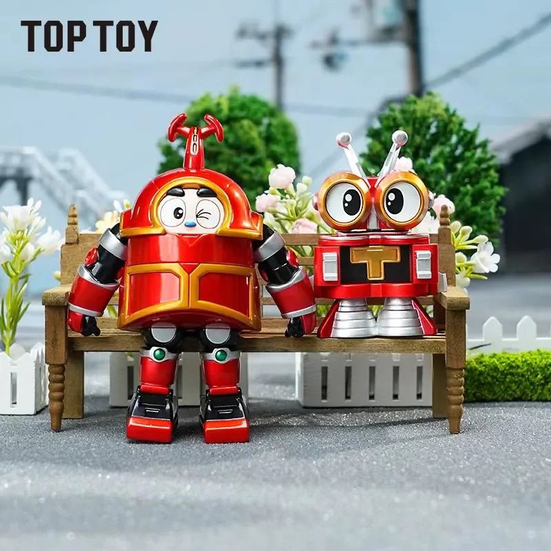 TOPTOYBN FQ Iron Armor Little Treasure Blind Box Second Bomb Kabuda Shark Fish Chili Pepper - POP BOX