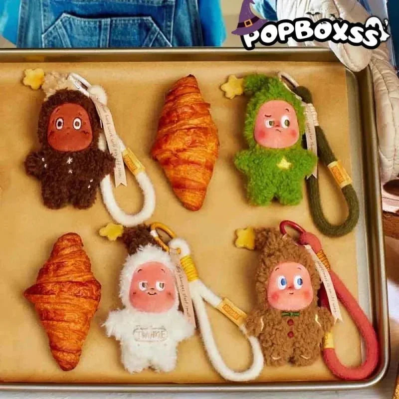 Twinkle Twinkle Delicious Moments Series Freshly Baked Biscuits Plush Pendant Blind Box - POP BOX