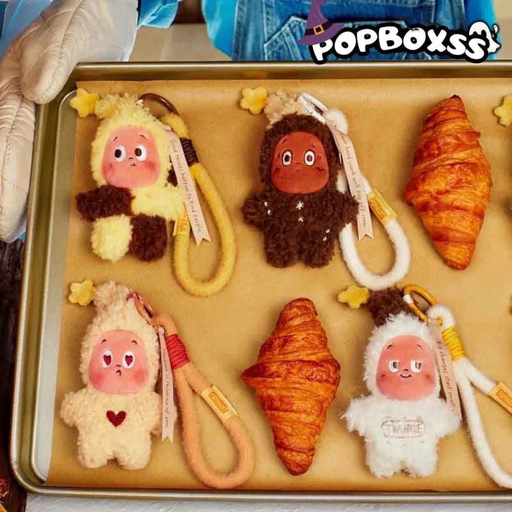 Twinkle Twinkle Delicious Moments Series Freshly Baked Biscuits Plush Pendant Blind Box（Pre - sale） - POP BOX
