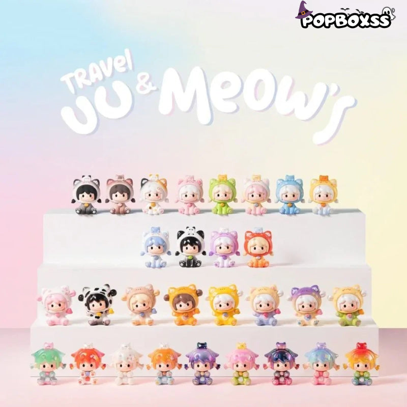 UUTOY UU&Meow's Travel Series Beans Blind Bag - POP BOX