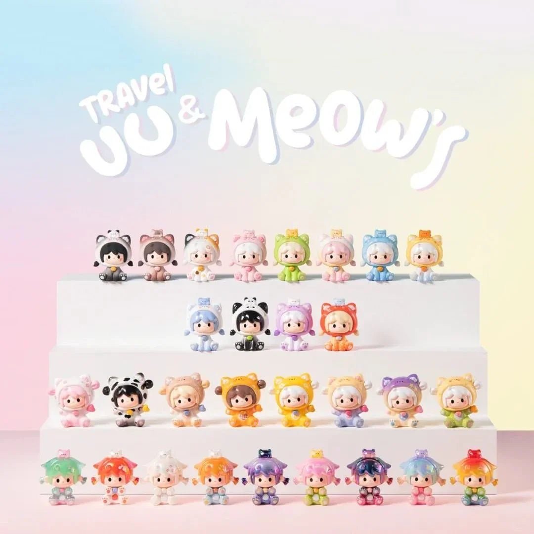 UUTOY UU&Meow's Travel Series Beans Blind Bag - POP BOX