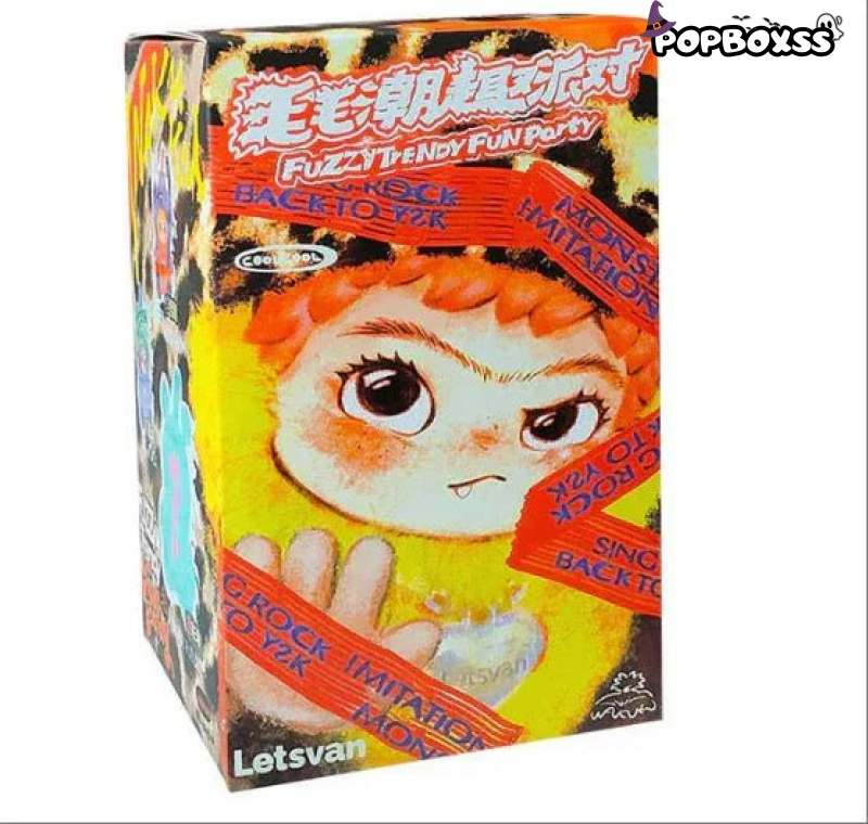 WAKUKU Fuzzy Trendy Fun Party Series Plush Dolls. Blind Box - POP BOX
