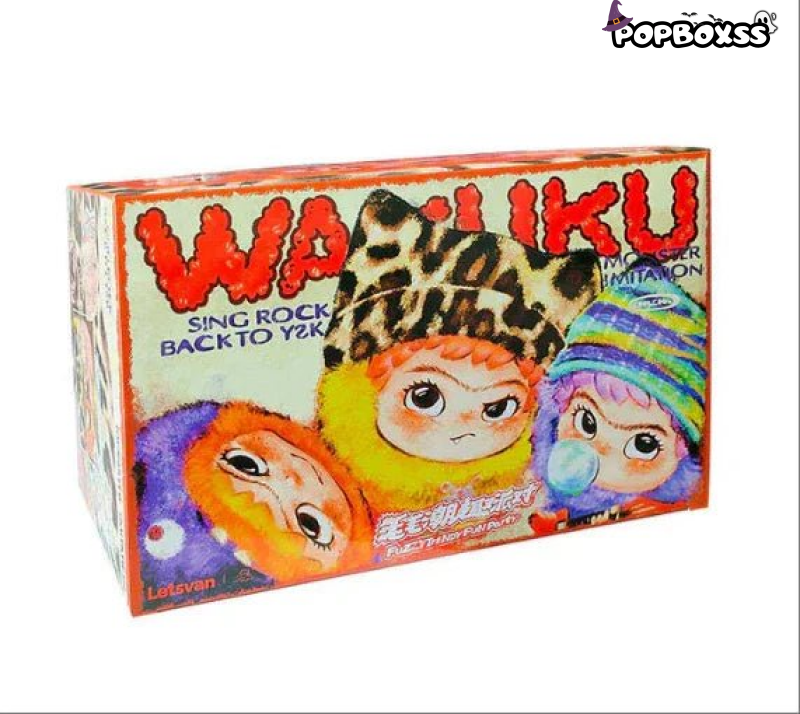WAKUKU Fuzzy Trendy Fun Party Series Plush Dolls. Blind Box - POP BOX