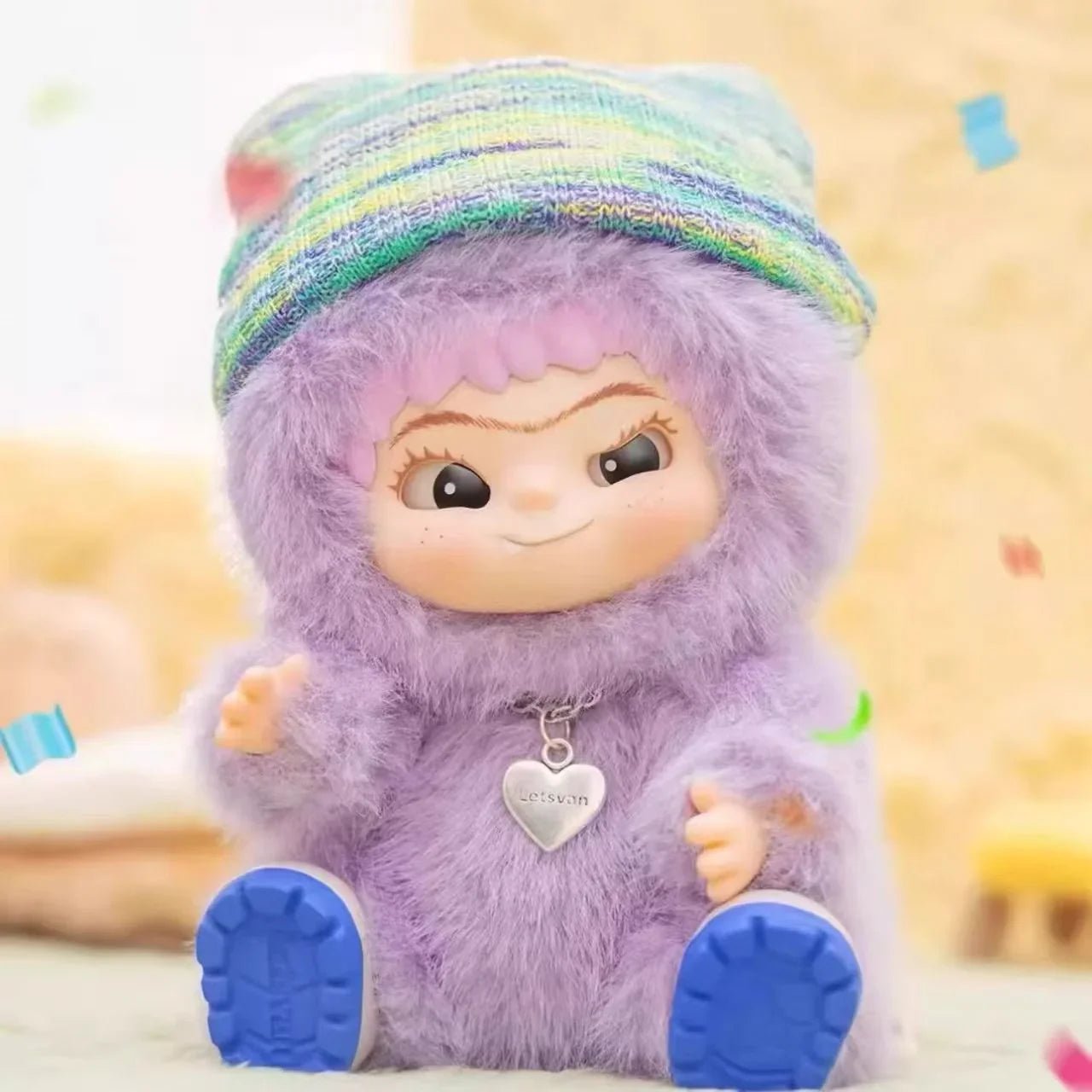 WAKUKU Fuzzy Trendy Fun Party Series Plush Dolls. Blind Box - POP BOX