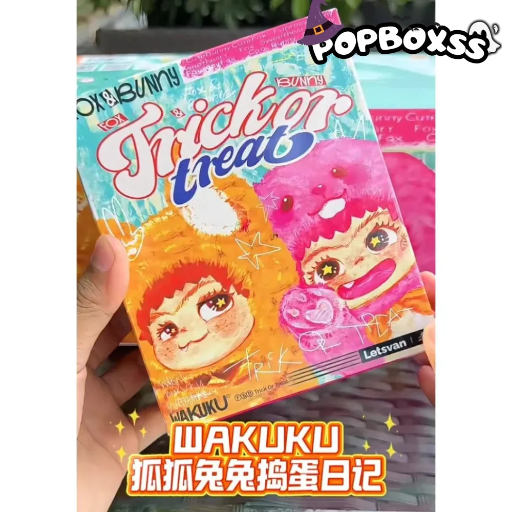 WAKUKU V2 Trick Or Treat Series Plush Dolls. Blind Box - POP BOX