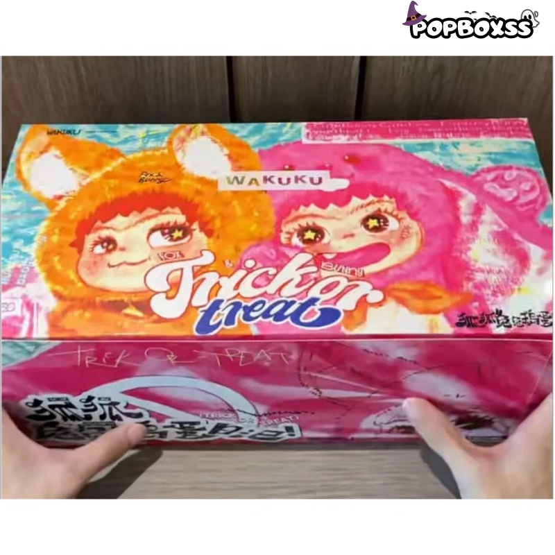 WAKUKU V2 Trick Or Treat Series Plush Dolls. Blind Box - POP BOX