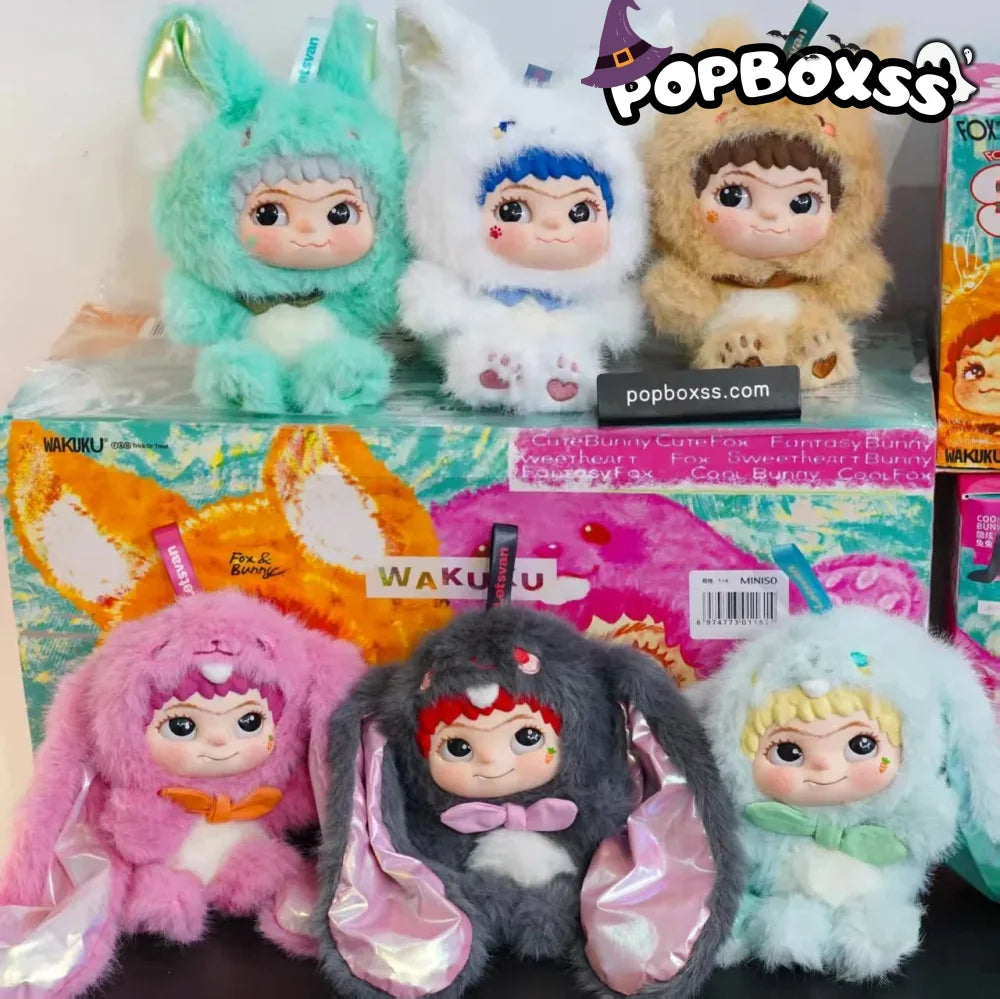 WAKUKU V2 Trick Or Treat Series Plush Dolls. Blind Box - POP BOX
