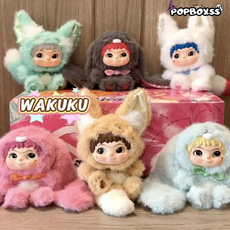 WAKUKU V2 Trick Or Treat Series Plush Dolls. Blind Box - POP BOX