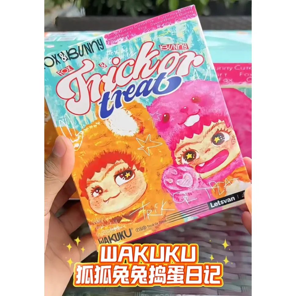 WAKUKU V2 Trick Or Treat Series Plush Dolls. Blind Box - POP BOX