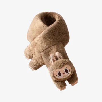 Warm Fluffy Holiday Series - LABUBU Plush scarf - POP BOX