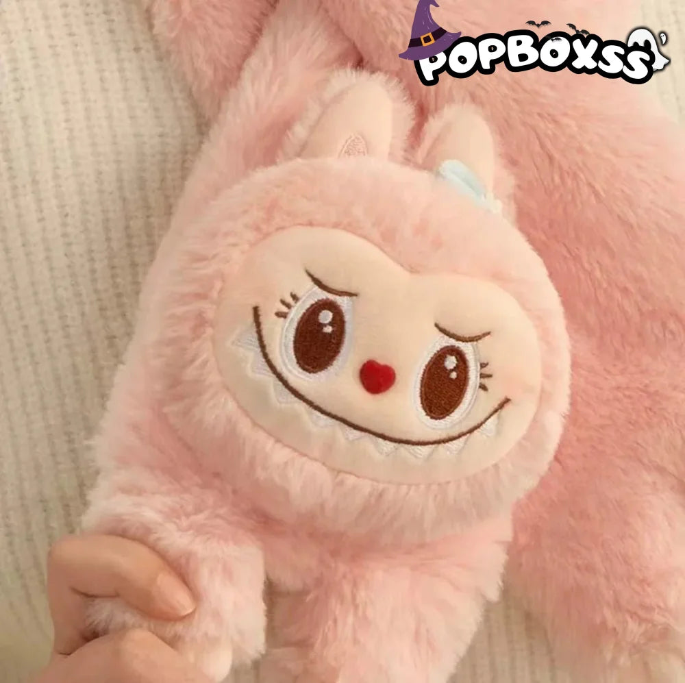 Warm Fluffy Holiday Series - LABUBU Plush scarf - POP BOX