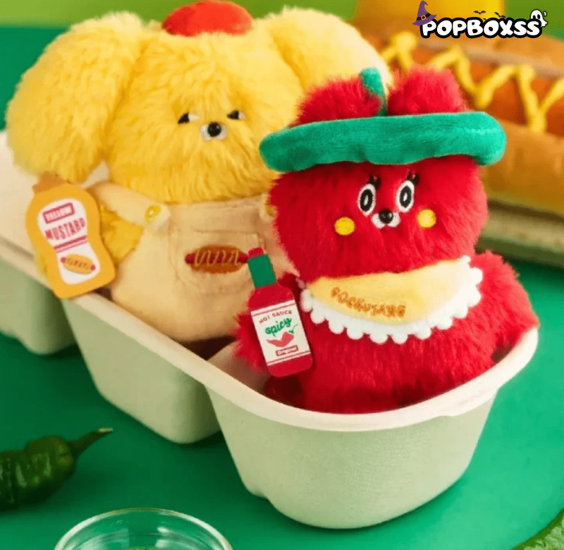 WASABI Bear Flavor Series Plush Keychain Blind Box - POP BOX