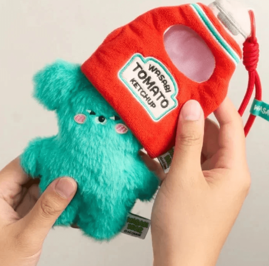 WASABI Bear Flavor Series Plush Keychain Blind Box - POP BOX